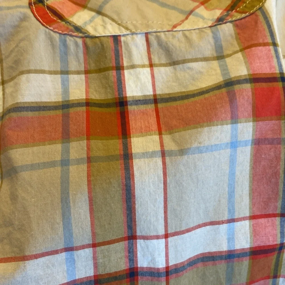 True Religion Plaid Long Sleeve  Button Up Shirt men’s size Large